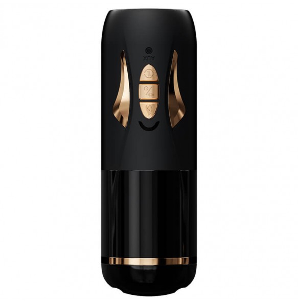 MizzZee - Galaxy-Z Thursting Heated Moaning Masturbator Cup (Chargeable - Black)